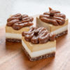 Caramel Latte Cheesecake Slice | Momma's Cookie Co