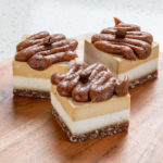 Caramel Latte Cheesecake Slice